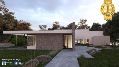 Art work rendered by Arch.                                     Dina M. Dyab